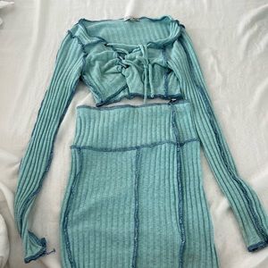 Fashion nova skirt set